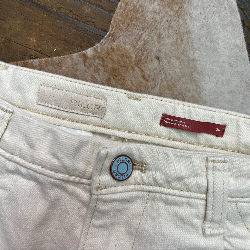Pilcro Anthropologie High Rise Cuffed Shorts - Picture 3 of 4